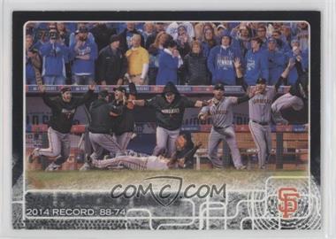 2015 Topps - [Base] - Black #460 - San Francisco Giants /64 [EX to NM]