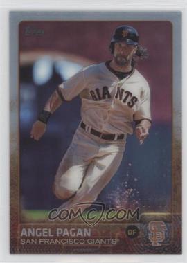 2015 Topps - [Base] - Clear #688 - Angel Pagan /10 [Good to VG‑EX]