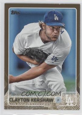 2015 Topps - [Base] - Gold #100 - Clayton Kershaw /2015