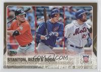 Anthony Rizzo, Giancarlo Stanton, Lucas Duda #/2,015