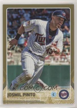 2015 Topps - [Base] - Gold #399 - Josmil Pinto /2015