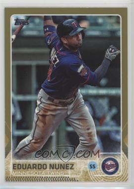 2015 Topps - [Base] - Gold #499 - Eduardo Nunez /2015