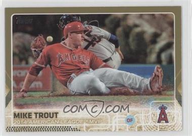 2015 Topps - [Base] - Gold #510 - Mike Trout /2015