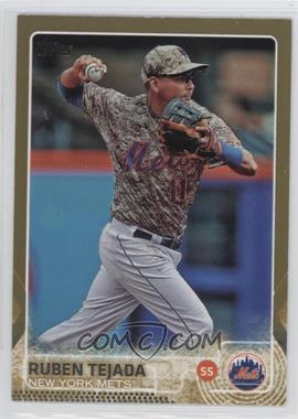 2015 Topps - [Base] - Gold #593 - Ruben Tejada /2015