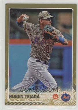 2015 Topps - [Base] - Gold #593 - Ruben Tejada /2015