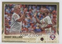 Checklist - Jimmy Rollins Becomes Phillies Hits Leader [EX to NM] #/2…