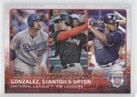 Justin Upton, Adrian Gonzalez, Giancarlo Stanton