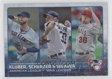 2015 Topps - [Base] - Rainbow Foil #214 - Corey Kluber, Max Scherzer, Jered Weaver