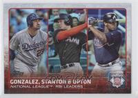 Justin Upton, Adrian Gonzalez, Giancarlo Stanton