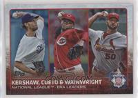 League Leaders - Clayton Kershaw, Johnny Cueto, Adam Wainwright