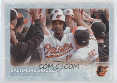 2015 Topps - [Base] - Snow Camo #19 - Baltimore Orioles /99
