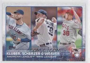 2015 Topps - [Base] #214 - Corey Kluber, Max Scherzer, Jered Weaver