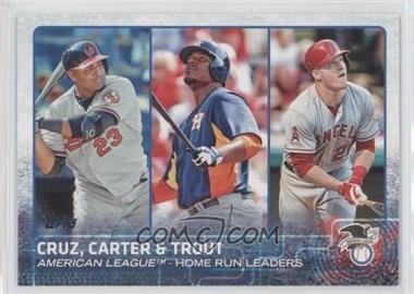 2015 Topps - [Base] #285 - Chris Carter, Mike Trout, Nelson Cruz