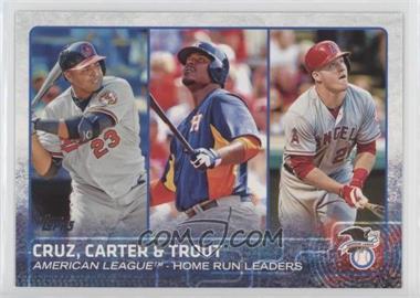 2015 Topps - [Base] #285 - Chris Carter, Mike Trout, Nelson Cruz