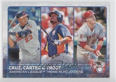 2015 Topps - [Base] #285 - Chris Carter, Mike Trout, Nelson Cruz