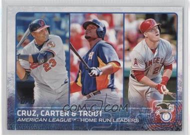 2015 Topps - [Base] #285 - Chris Carter, Mike Trout, Nelson Cruz