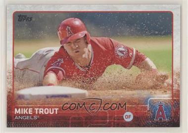 2015 Topps - [Base] #300.1 - Mike Trout (Sliding)