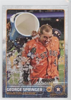 2015 Topps - [Base] #318.2 - George Springer (Gatorade Bath)