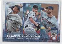 Corey Kluber, Chris Sale, Felix Hernandez