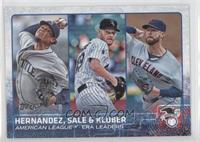 Corey Kluber, Chris Sale, Felix Hernandez