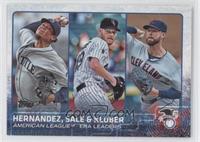 Corey Kluber, Chris Sale, Felix Hernandez