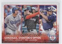 Justin Upton, Adrian Gonzalez, Giancarlo Stanton