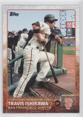 2015 Topps - [Base] #364.2 - SP - Photo Variation - Travis Ishikawa (In Dugout)