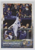 Mike Moustakas (Diving into Dugout)