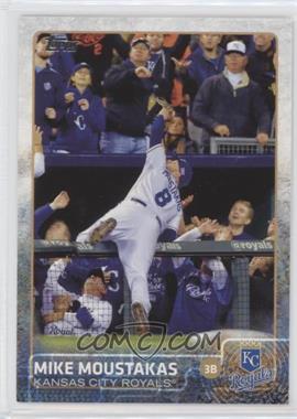 2015 Topps - [Base] #461.1 - Mike Moustakas (Diving into Dugout)