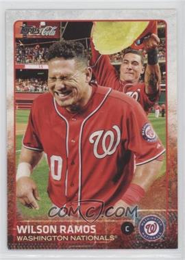 2015 Topps - [Base] #46.2 - SP - Photo Variation - Wilson Ramos (Gatorade Bath) [EX to NM]