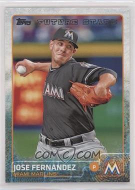 2015 Topps - [Base] #603.1 - Jose Fernandez (Dark Jersey)