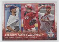 League Leaders - Clayton Kershaw, Johnny Cueto, Adam Wainwright