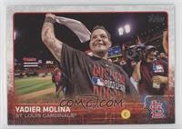 Yadier Molina (Celebrating)