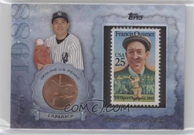 2015 Topps - Birth Year Coin and Stamp - Penny #CS-22 - Masahiro Tanaka  /50