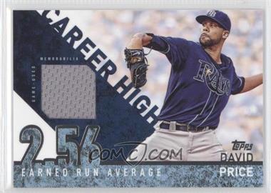 2015 Topps - Career High Relics #CRH-DPE - David Price 