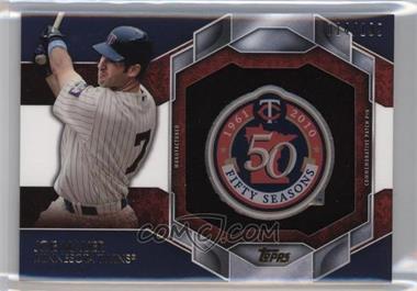 2015 Topps - Commemorative Patch Pins #CPP-14 - Joe Mauer /199