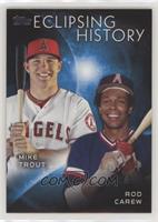 Rod Carew, Mike Trout