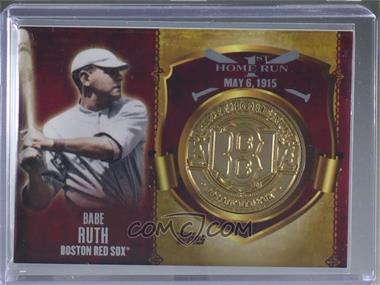 2015 Topps - First Home Run Medallions #FHRM-BRU - Babe Ruth