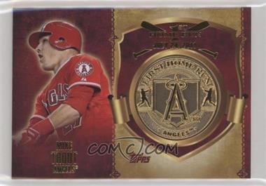 2015 Topps - First Home Run Medallions #FHRM-MT - Mike Trout 