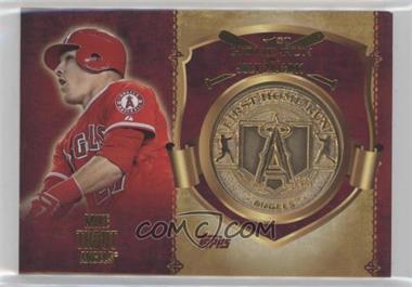 2015 Topps - First Home Run Medallions #FHRM-MT - Mike Trout 