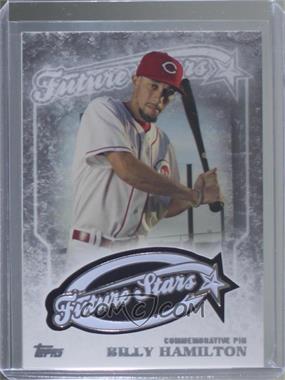 2015 Topps - Future Stars Pin Manufactured Relics #FS-02 - Billy Hamilton  [EX to NM]