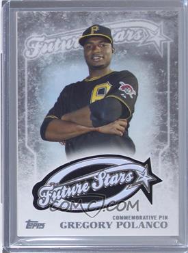 2015 Topps - Future Stars Pin Manufactured Relics #FS-04 - Gregory Polanco 