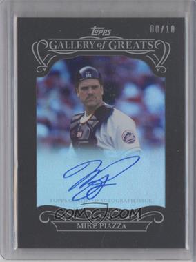 2015 Topps - Gallery of Greats Autographs #GGA-MP - Mike Piazza  /10