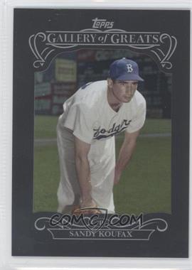 2015 Topps - Gallery of Greats #GG-15 - Sandy Koufax 