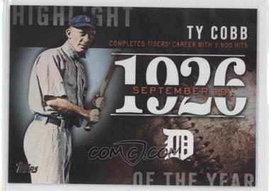 2015 Topps - Highlight of the Year #H-31 - Ty Cobb