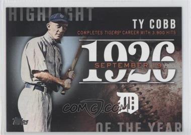 2015 Topps - Highlight of the Year #H-31 - Ty Cobb