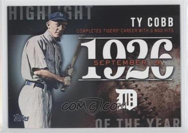 2015 Topps - Highlight of the Year #H-31 - Ty Cobb