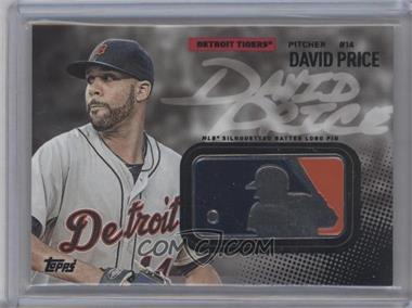 2015 Topps - MLB Silhouetted Batter Logo Pin Manufactured Relic #MSBL-23 - David Price 