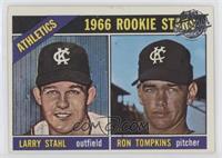 1966 Rookie Stars - Larry Stahl, Ron Tompkins [EX to NM]