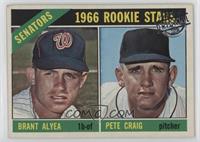 1966 Rookie Stars - Brant Alyea, Pete Craig